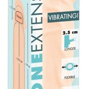 vibračný predlžovací návlek na penis