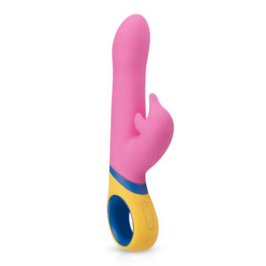 vibrátor so stimulátorom na klitoris
