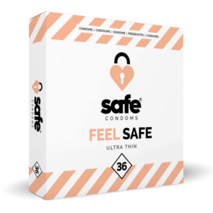SAFE - Kondómy Feel Safe Ultra tenké (36 pcs)
